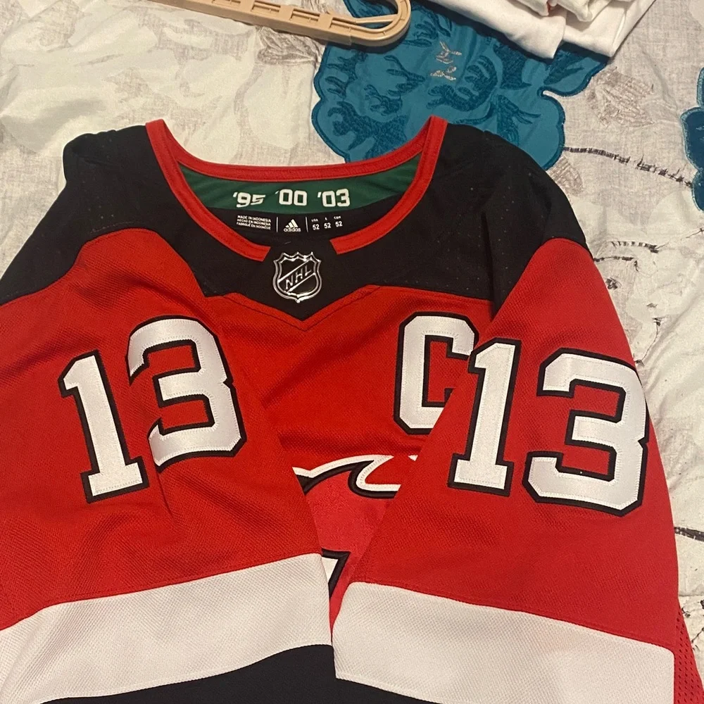 Nico Hischier NJ Devils Jersey - Picture 9 of 9